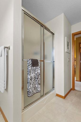 Primary, 3/4 bathroom!