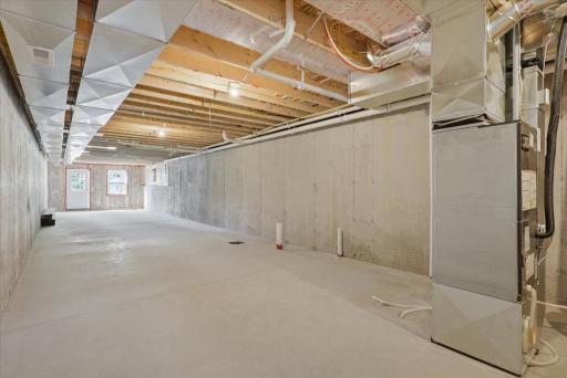 Unfinished basement