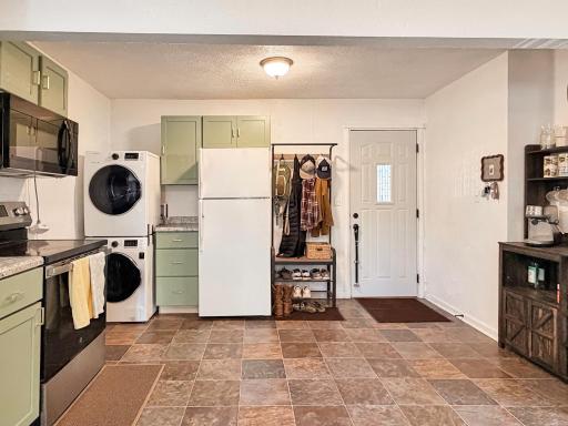 And stackable laundry to save space