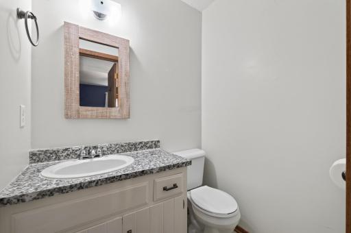 Half Bathroom in Main Bedroom