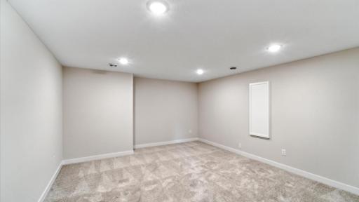 Lower level flex room like home