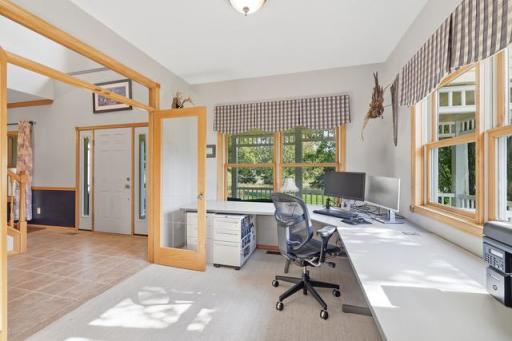 Plenty of desk space