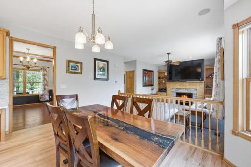 Wood floors were just refinished!