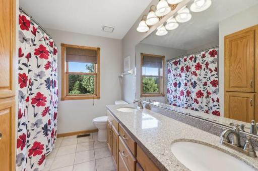Upper level full bathroom