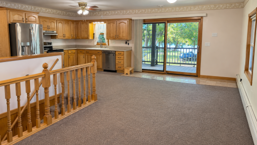 Upstairs dining area