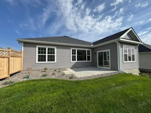 Home comes completely landscaped with grill patio, shrubs, sod, Cedar privacy fence and irrigation.