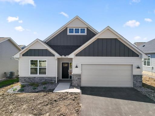 Welcome to the popular Willow II Villa. This low maintenance home features great curb appeal with generous use of stone and board and batten detailing. Enjoy the ease of one level living!