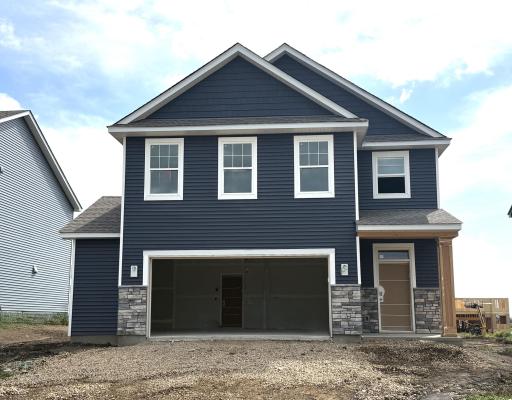 This is a photo of the actual home for sale.