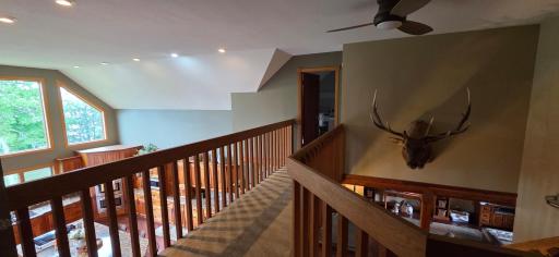 Mezzanine over dining/kitchen