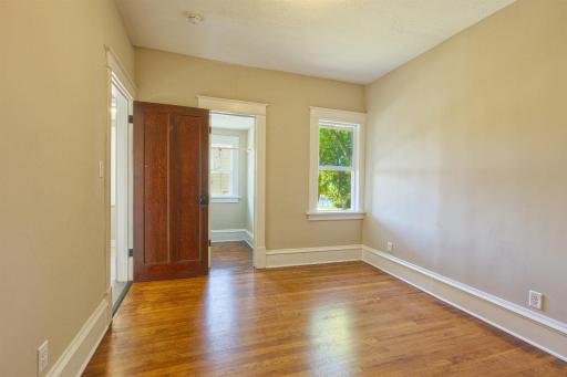 Bedroom 1 with walk in closet