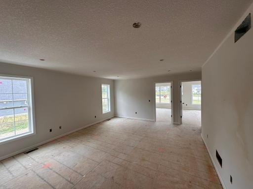 Upper level loft that include two beds, 3/4 bath and storage!