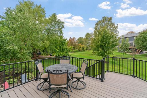 NEW $35K mntce-free deck (2025) w/ LED lighting + stairs to paver patio