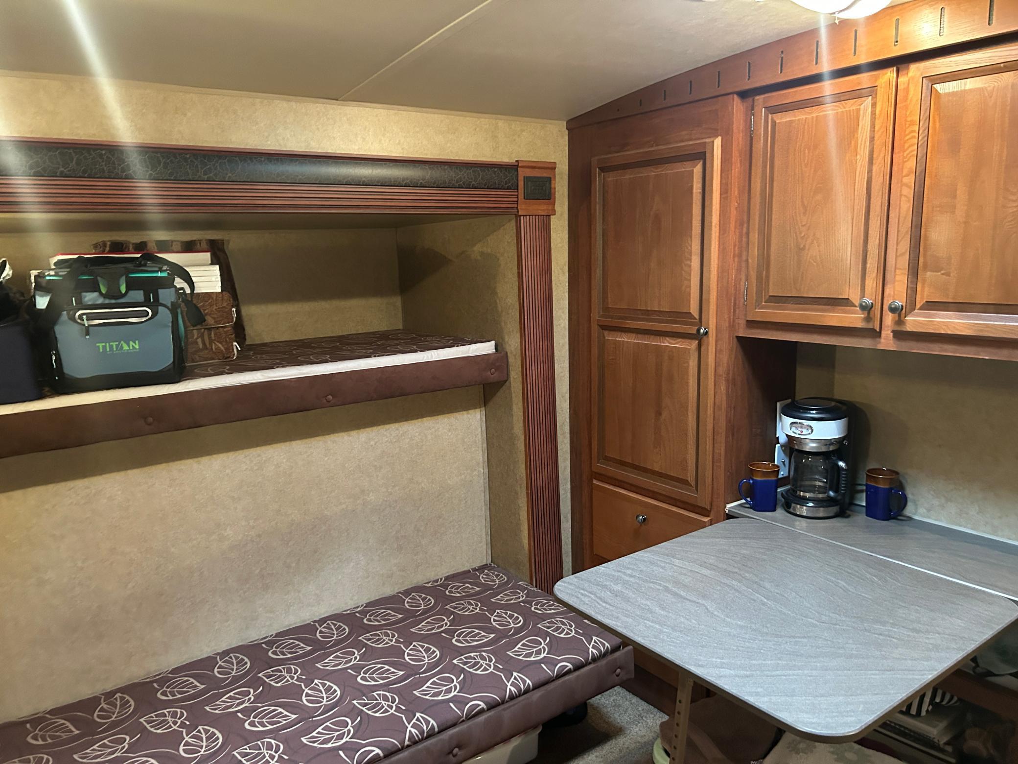 Another double bunk room view...