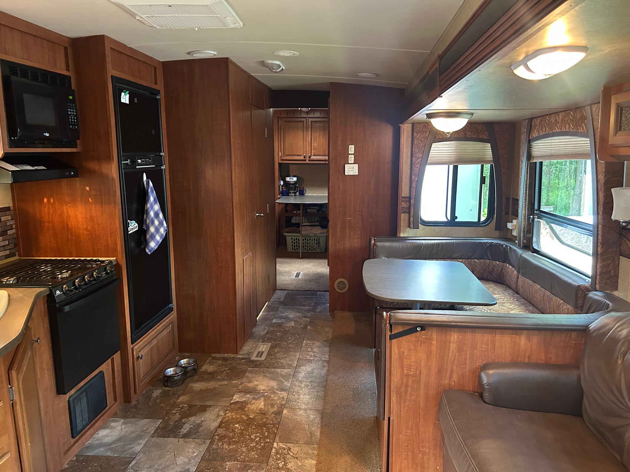 Inside the Jayco - WELL cared for.
