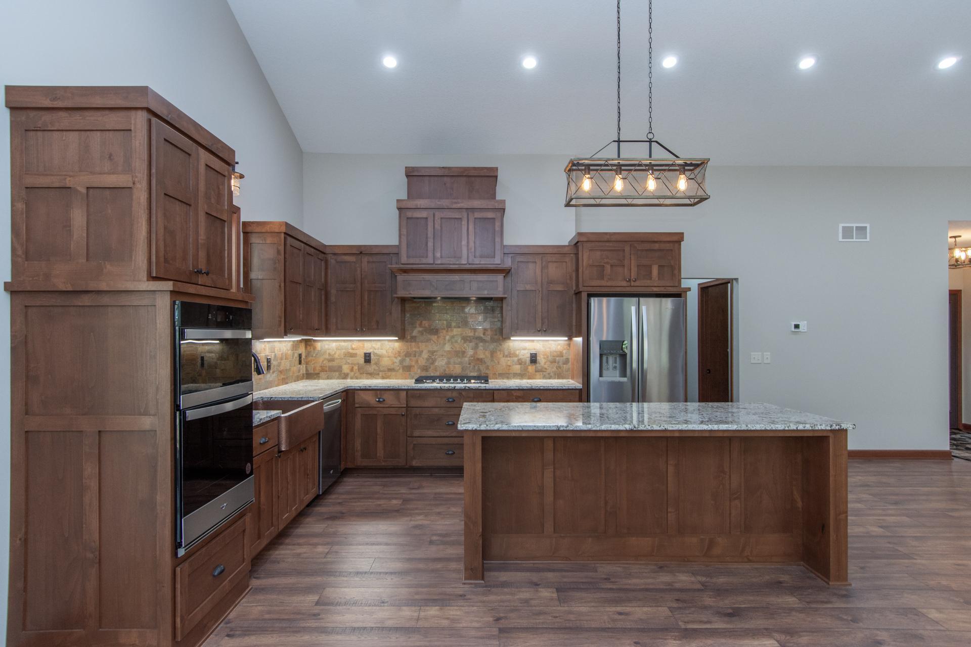 Kitchen/ All photos of a similar home.