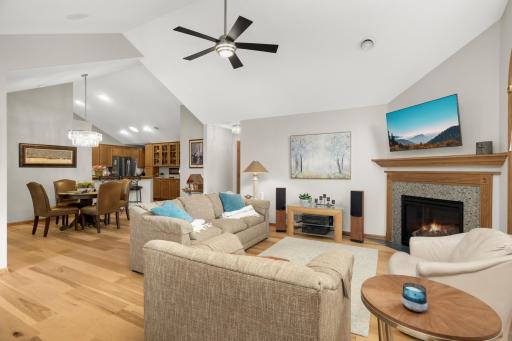 Open floorplan living
