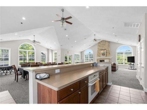 Clubhouse kitchen