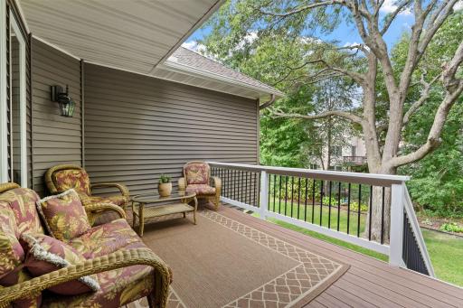 Another deck view for future entertaining