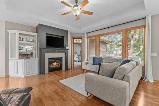 Wonderful oversized windows offer light bright spaces