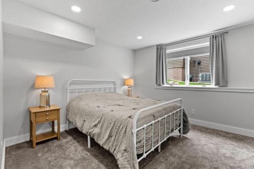 Wonderful newly finished 3rd & 4th bedroom on lower level