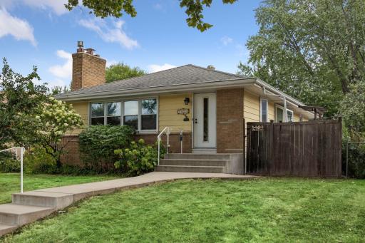 Photo for 2814 Irving Avenue N, Minneapolis, MN 55411 - listing #7134848 Mid Century home just steps from park features recent updates including concrete stoop and walk, aluminum siding and thermal pane windows.
