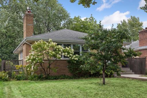 This is part of an estate and previous owner was a master gardener leaving some lovely shrubs and perennials. This garden just needs tidying up and some tender loving care.