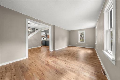 Additional view of Living room which leads into formal dining room and expansive Kitchen area!
