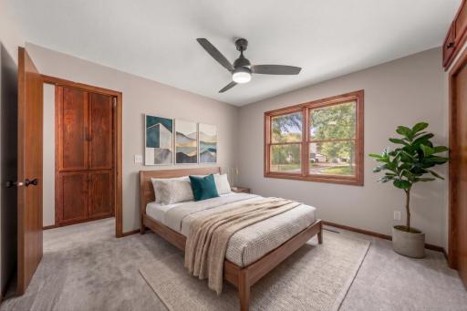 ML bedroom - Virtually staged Image!