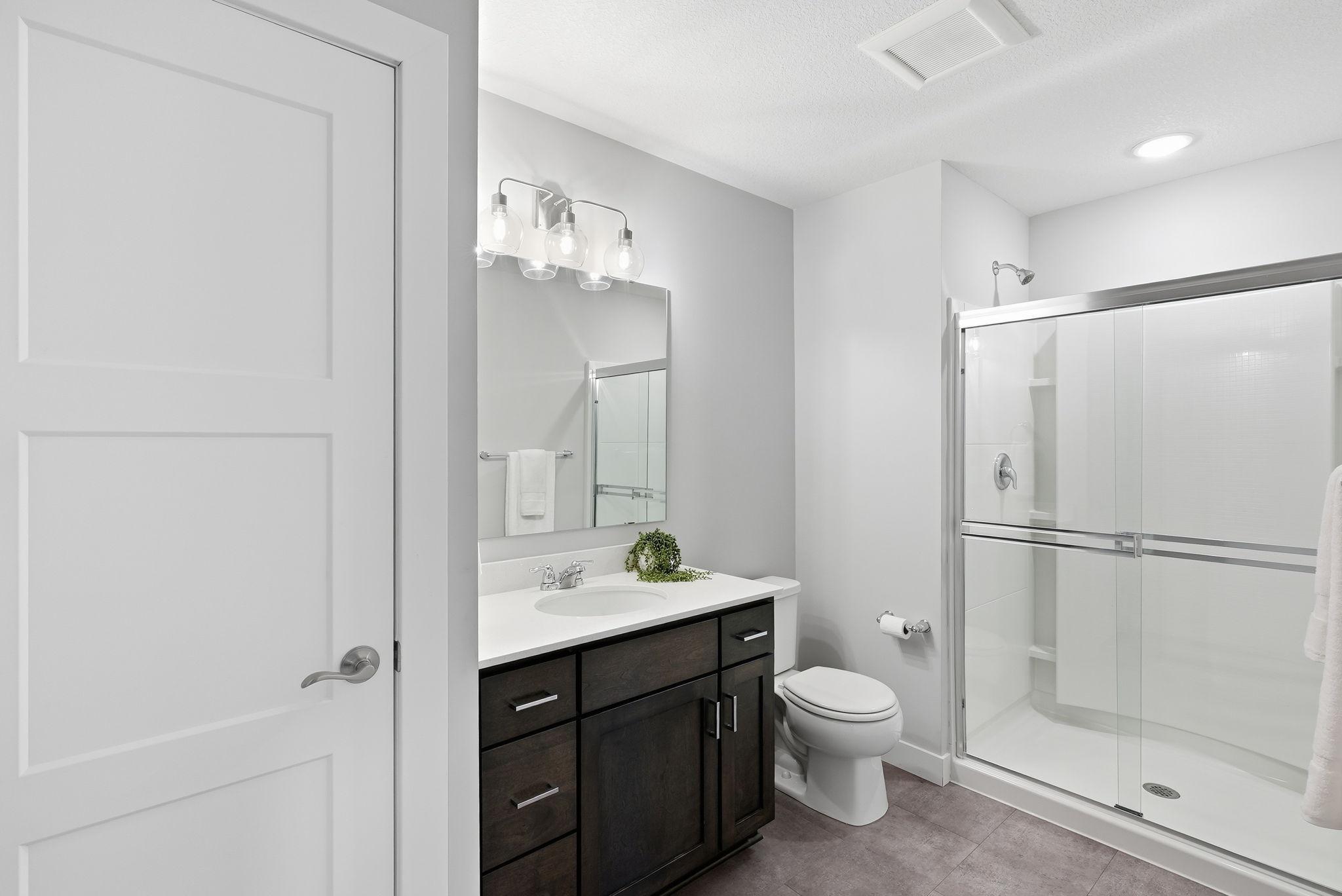 Lower-Level 3/4 Bath