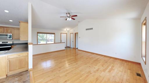 Vaulted Living Room