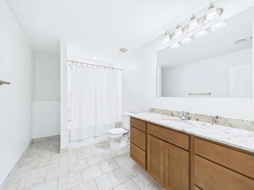 Full bath lower level