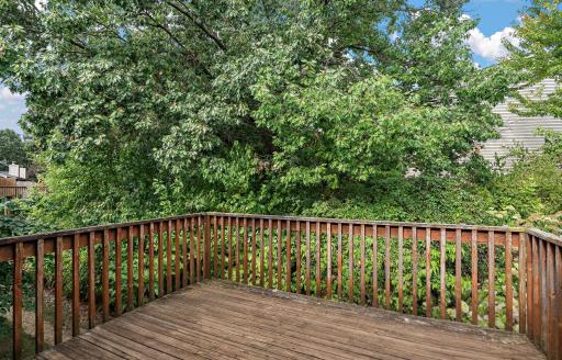 Private Back Deck