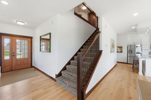 Dark woodwork throughout the home & solid wood doors provide the elevated look you've been dreaming of.