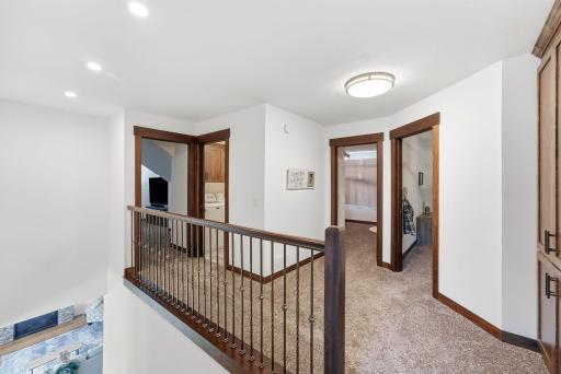 Flex room, laundry and two upper level bedrooms in addition to the primary suite.