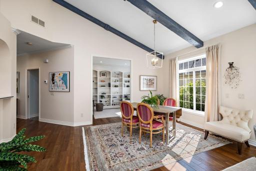 Formal dining area, ideal for entertaining.