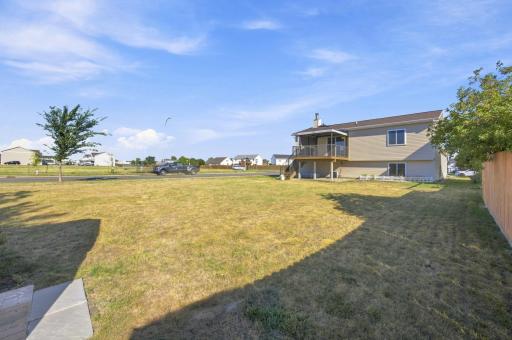 Rear of home
