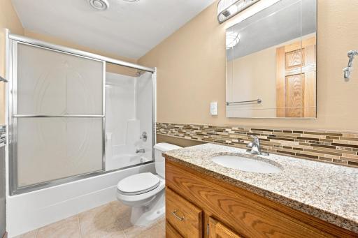 Bathroom #2 in lower level