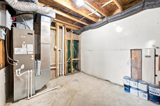 Utility and storage room