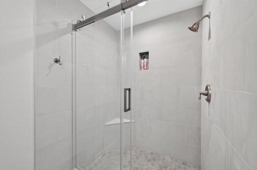 Brand new walk in shower!