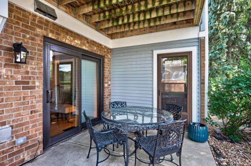Relax on the patio!