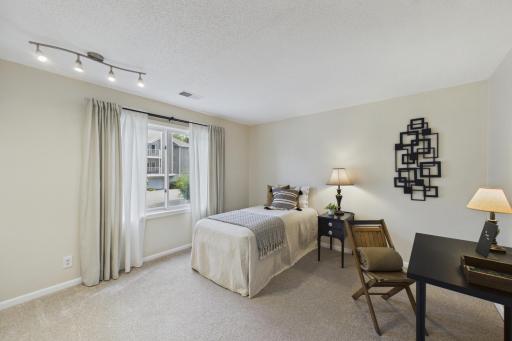 Bedroom 2 has an east-facing window and no shared wall with other units.
