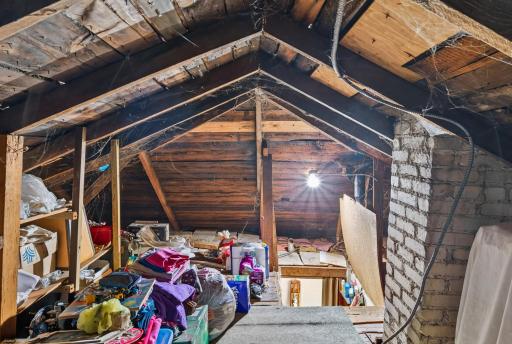Attic storage area