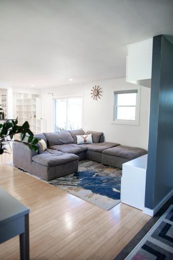 Comfortable living room with plenty of space to spread out.