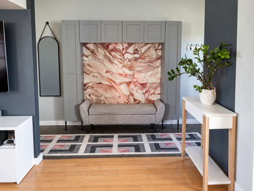 Extra sitting area adds another useful spot on the main level.
