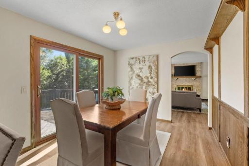 Updated Sliding Glass Door Brings In Natural Light