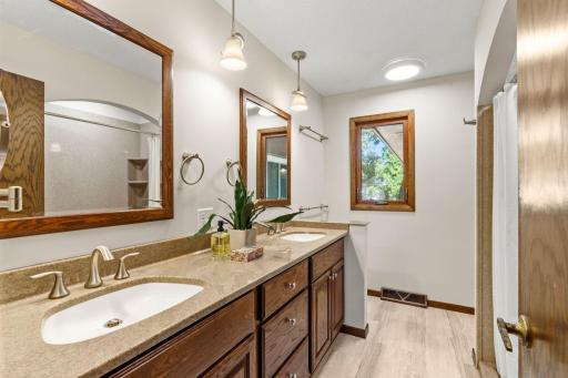 Well-Placed Bathroom Serving The Main-Level Bedrooms