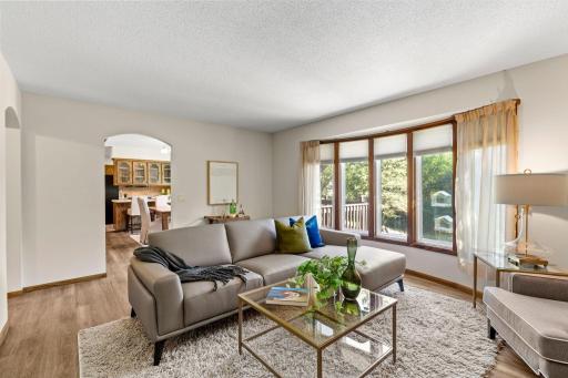 Large Windows Bring In Beautiful Natural Light