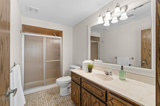 Two Bathrooms Provide Flexibility For A Busy Household