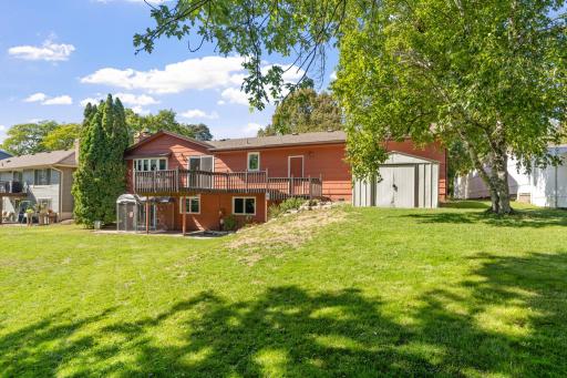 Imagine Summer Evenings In This Spacious Backyard
