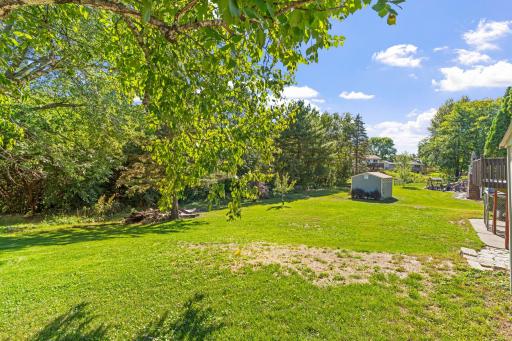 Plenty Of Space For A Fire Pit And Outdoor Seating